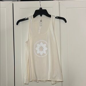 Club Pilates Cream Tank Top